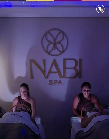 Sala do Spa NABI com duas clientes em atendimento